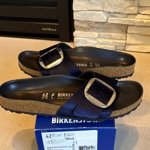 Birkenstock Madrid Big Buckle Rivet Logo Sandal